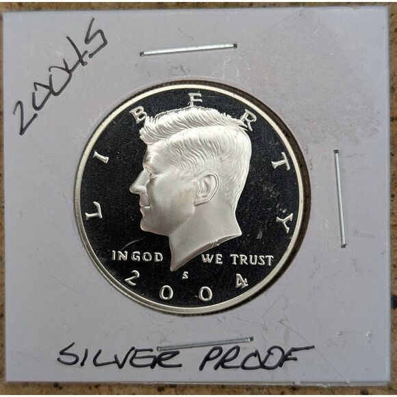 Us Mint Other - 2004-S Kennedy Silver Proof Half Dollar – 90% Silver, San Francisco Mint